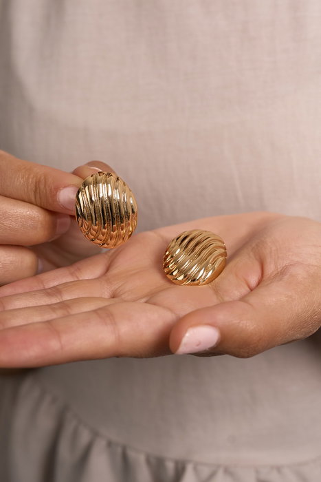 Heliophilia Silver Pendientes de Oro con Recubrimiento de Laca y Talla Única Heliophilia Silver Pendientes de Oro con Recubrimiento de Laca y Talla Única